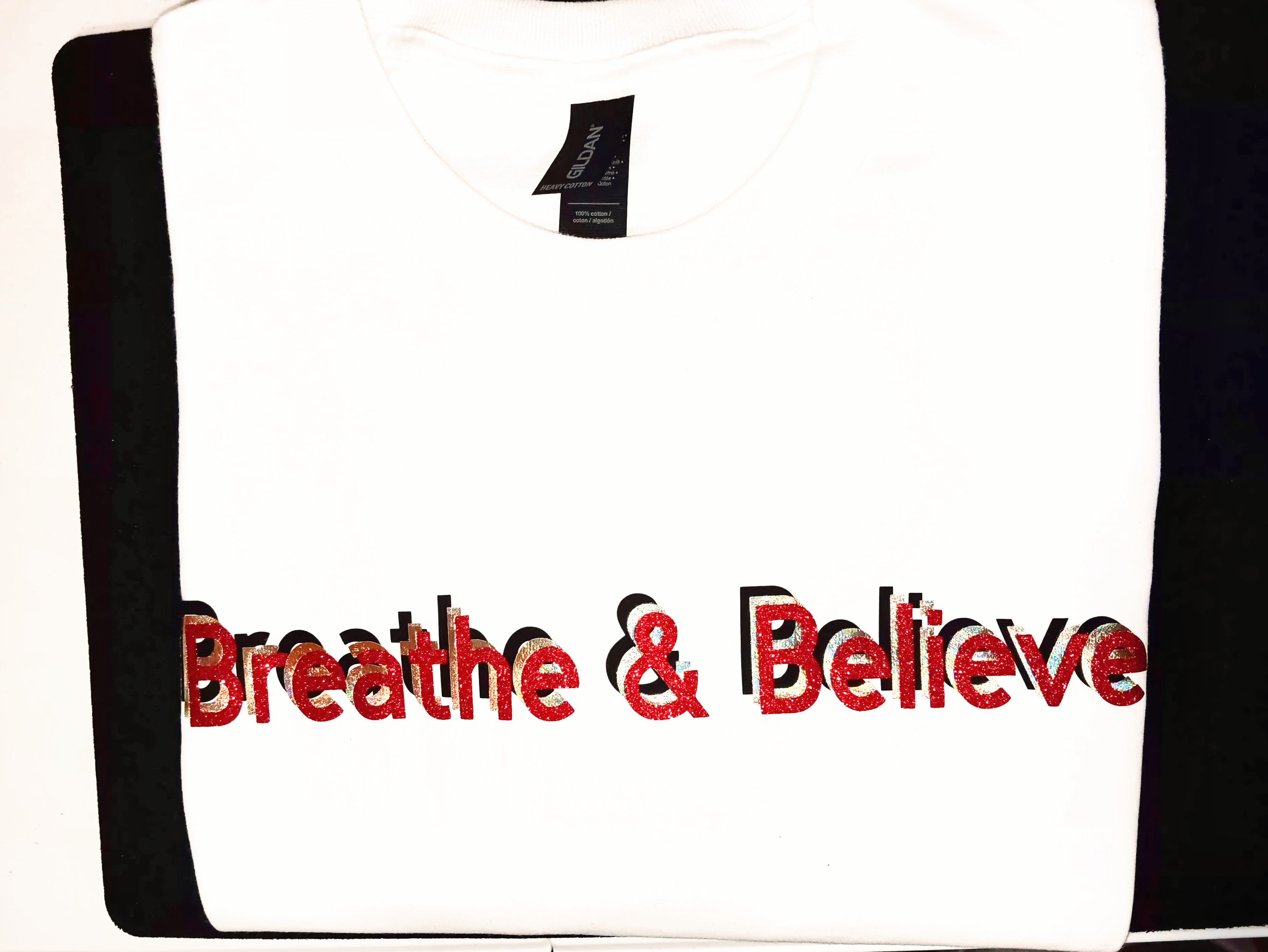 Breathe & Believe Short sleeve T-shirt (1)