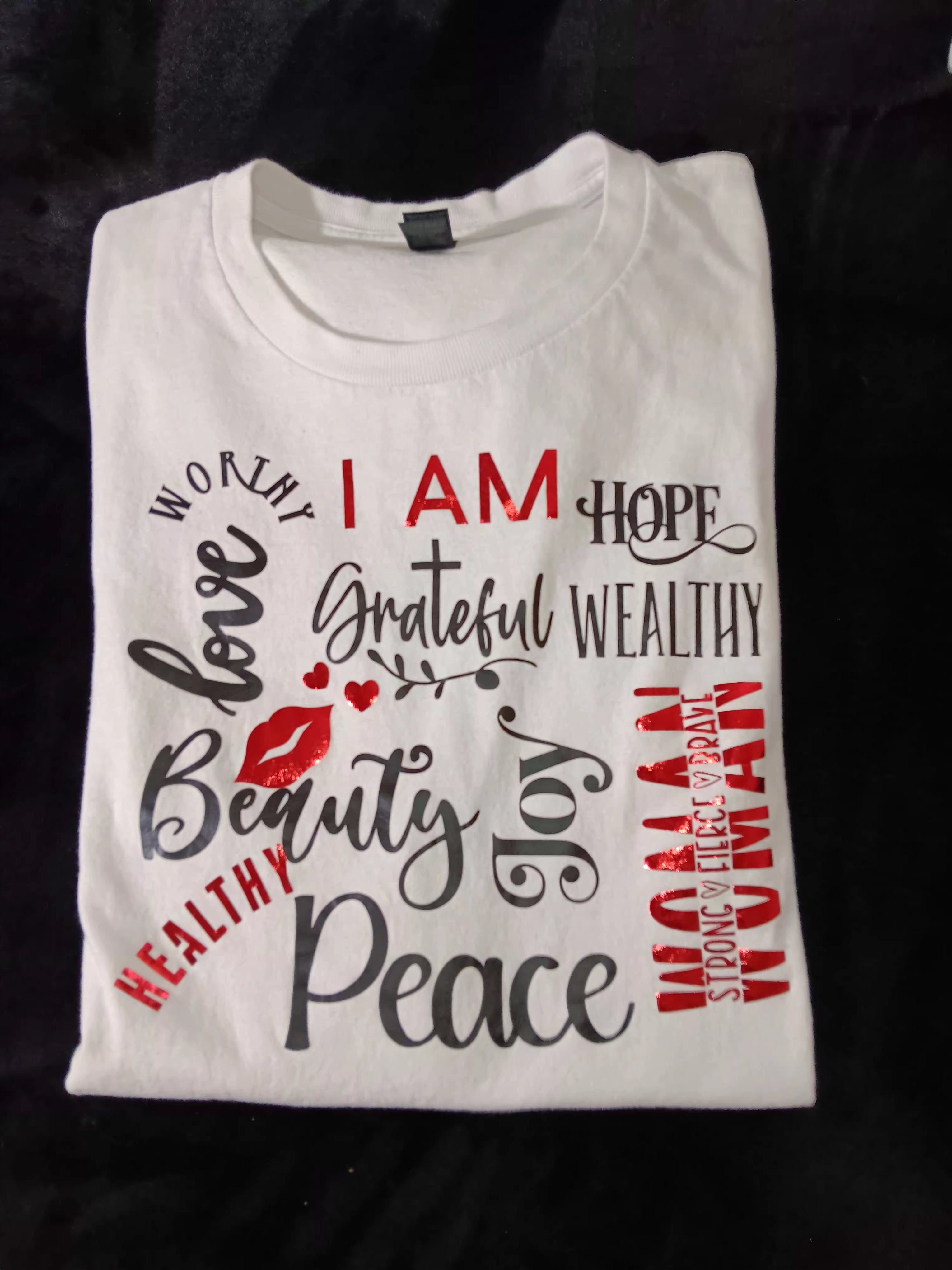 I AM short sleeve T-Shirt-Affirmation T-Shirt for Positive Mindset