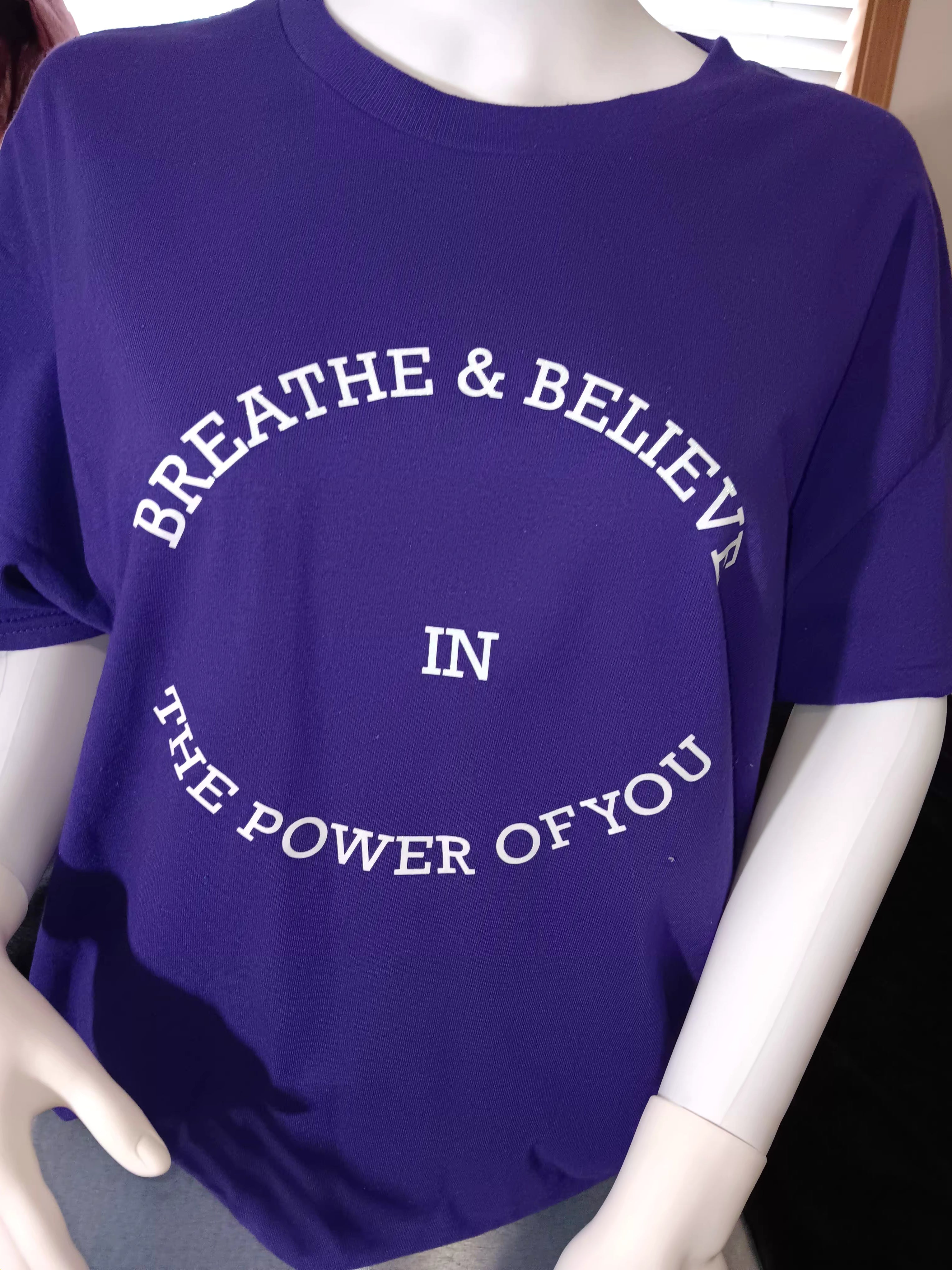 Breathe & Believe short sleeve T-Shirt (4)
