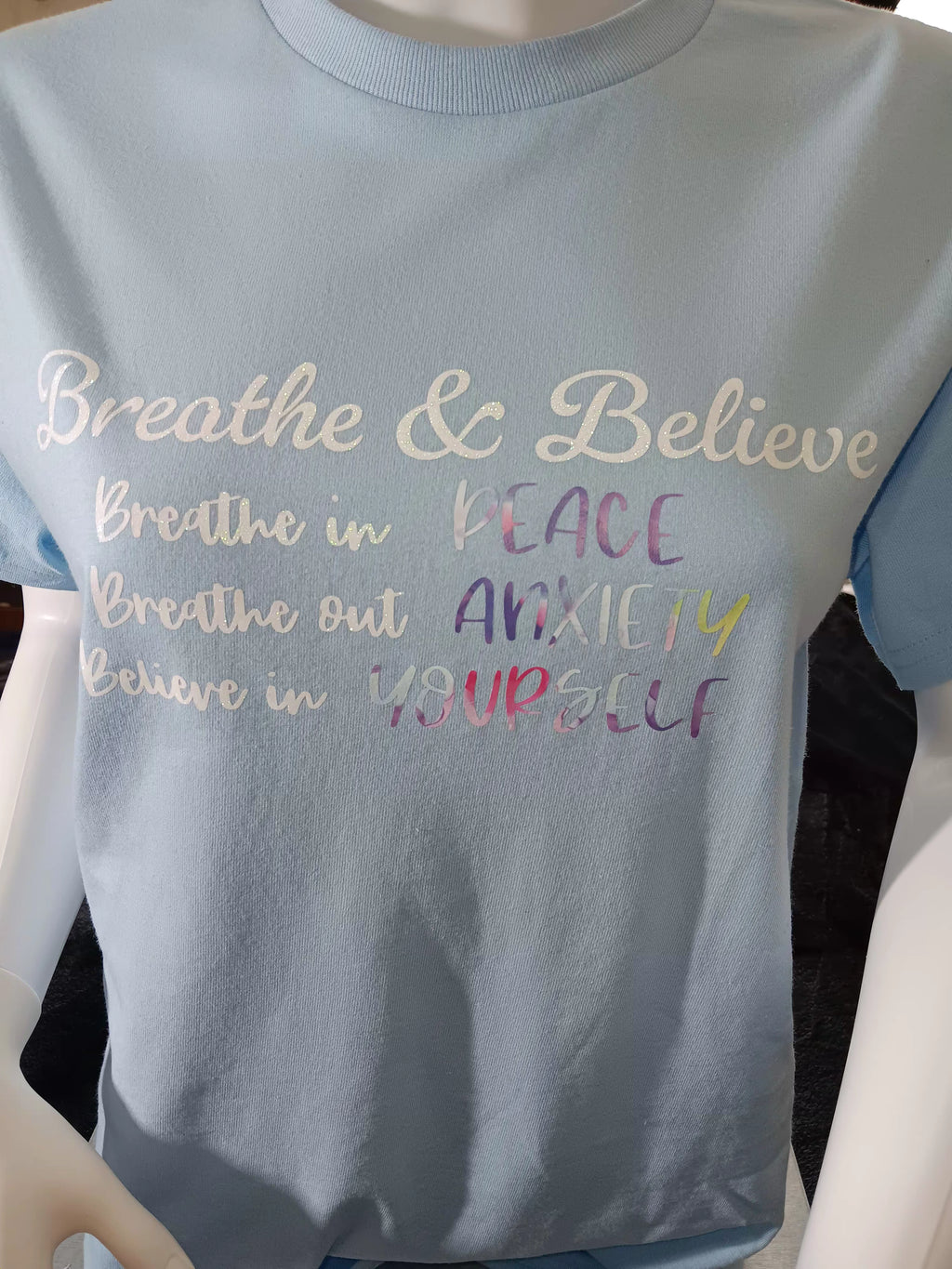 Breathe & Believe Short sleeve T-Shirt (3)