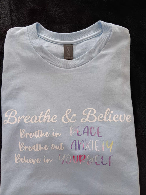 Breathe & Believe Short sleeve T-Shirt (3)