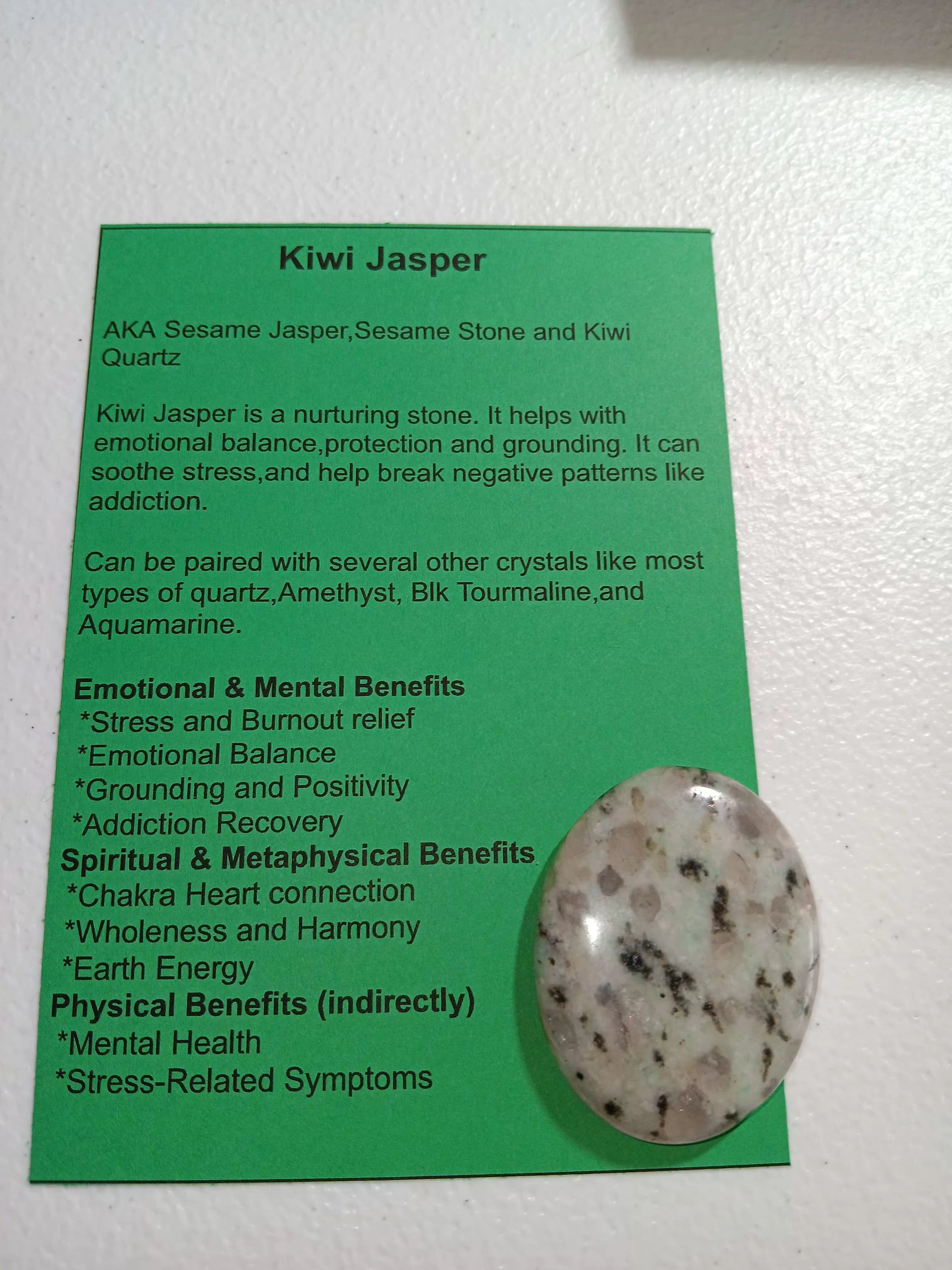 Natural Gemstone Worry Stones for Anxiety Relief & Meditation