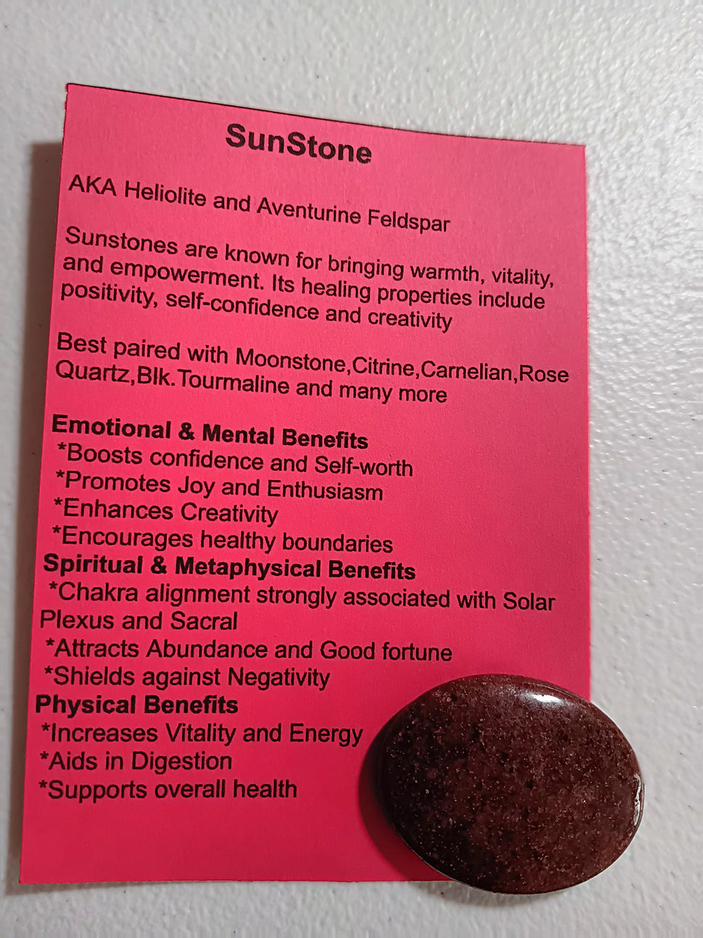 Natural Gemstone Worry Stones for Anxiety Relief & Meditation