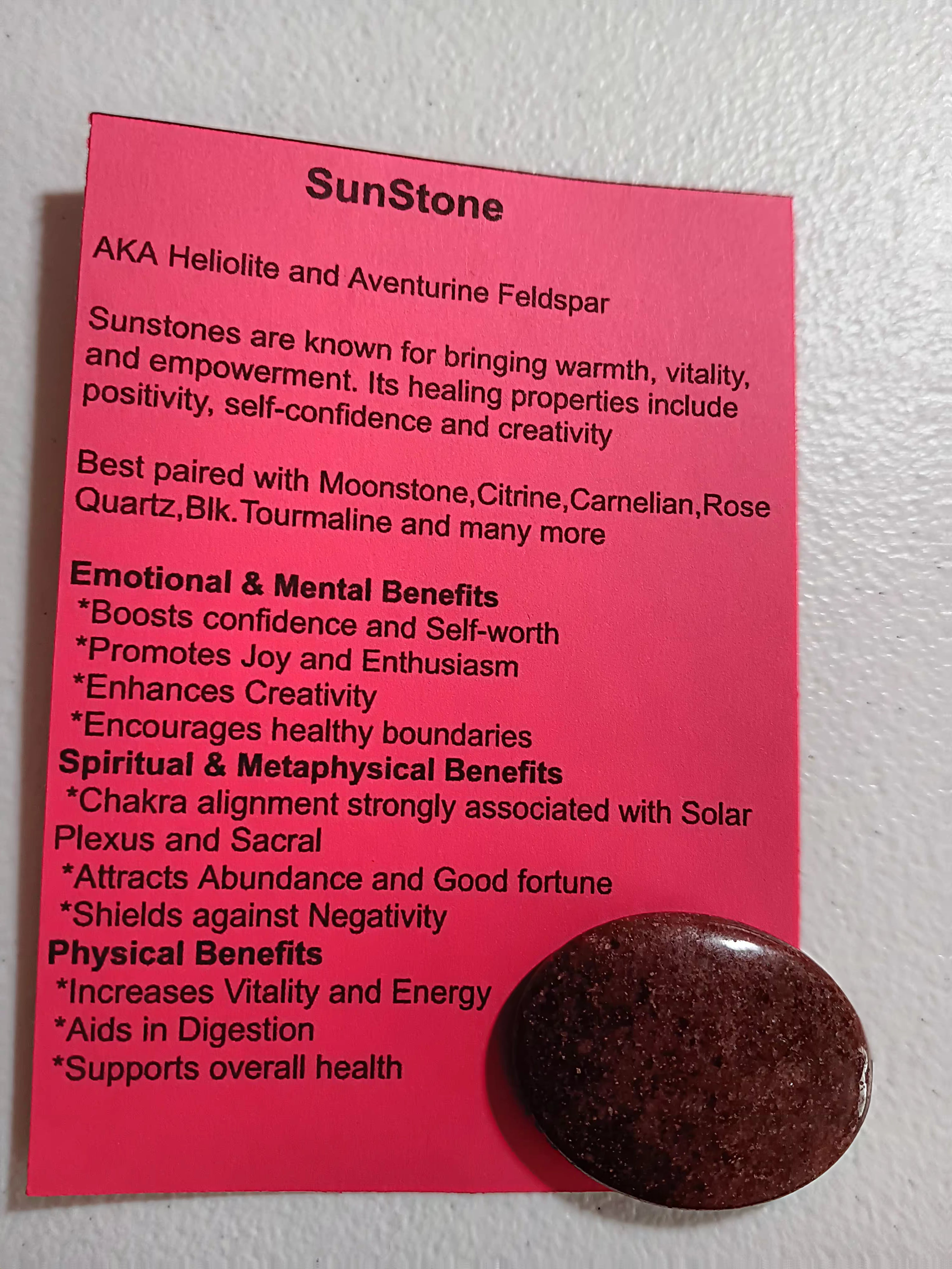 Natural Gemstone Worry Stones for Anxiety Relief & Meditation