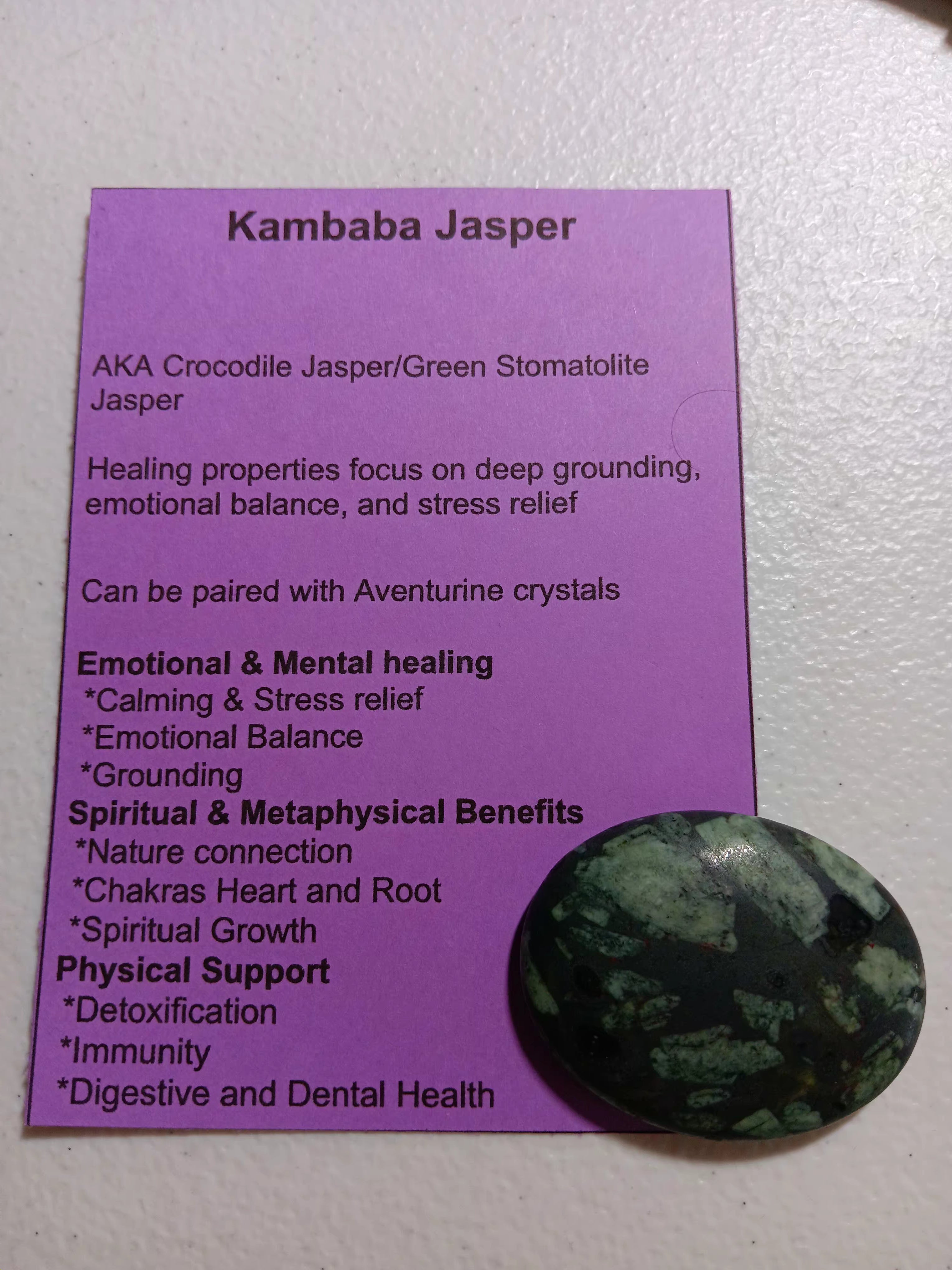 Natural Gemstone Worry Stones for Anxiety Relief & Meditation