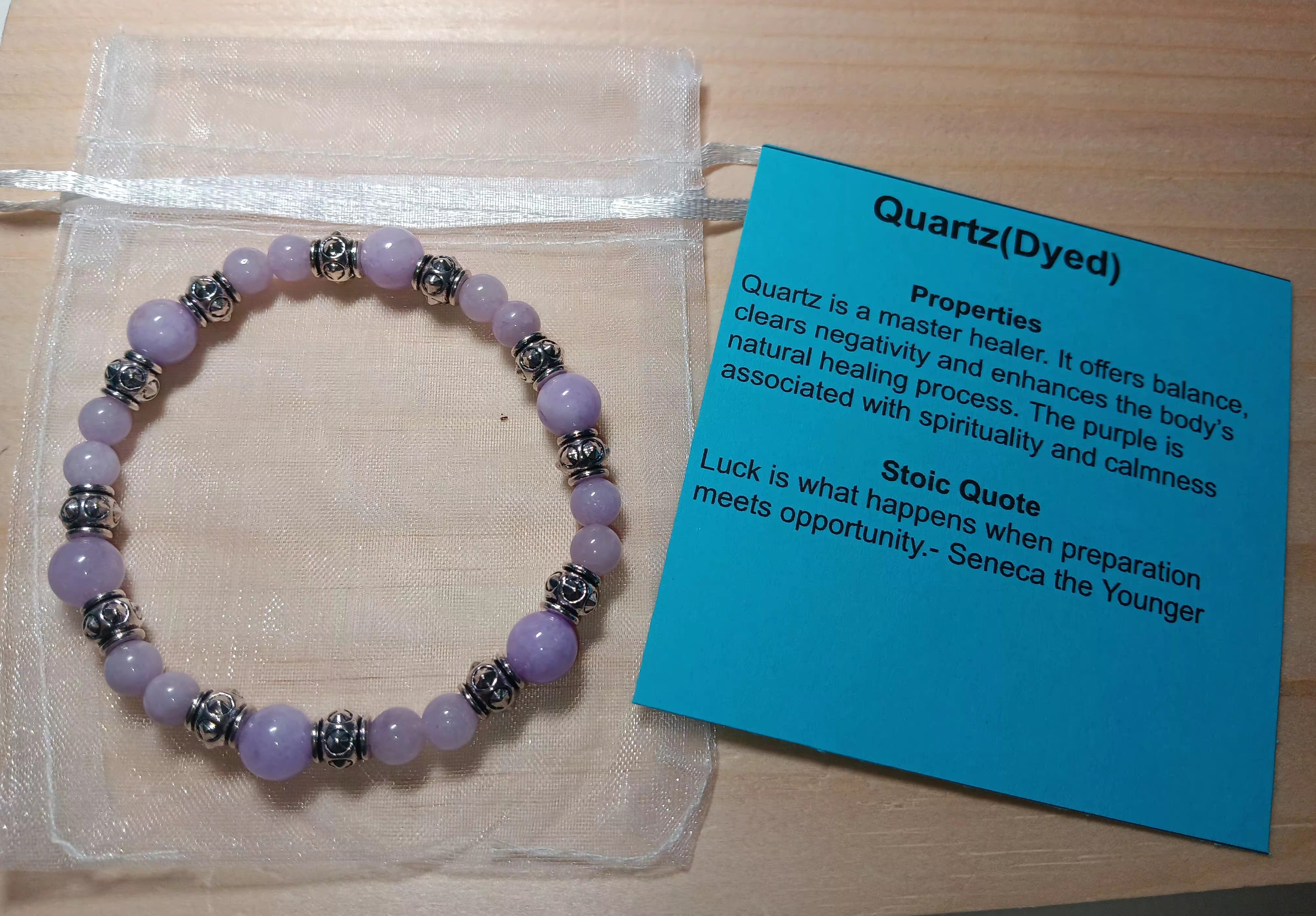 Gemstone/Crystal Bracelets Healing Crystal Bracelets Gemstone Energy Jewelry