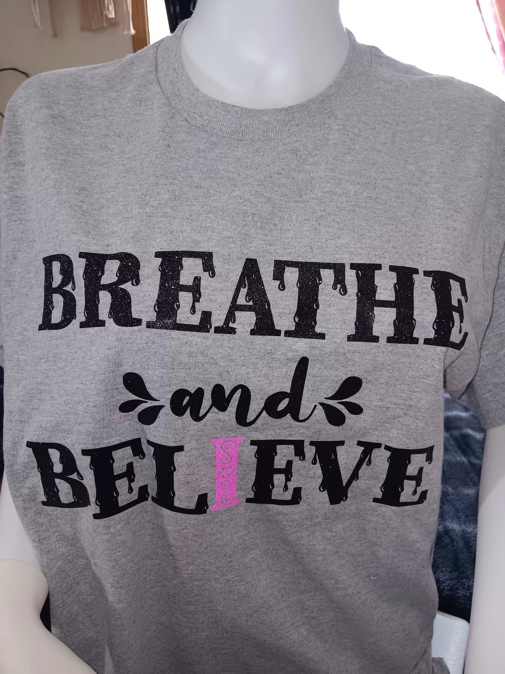 "I" Breathe & Believe Short sleeve T-Shirt