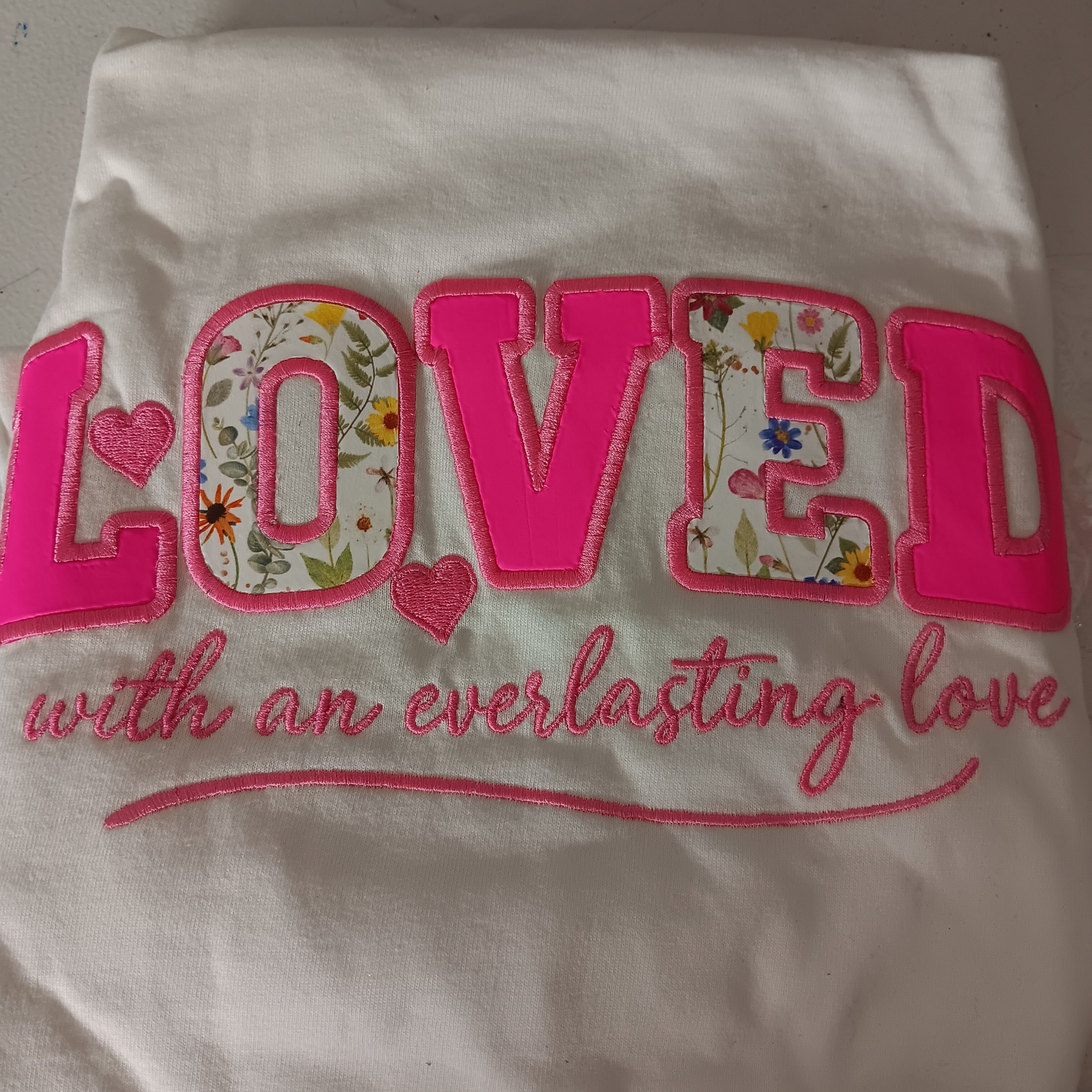 Loved With Everlasting Love T-Shirt | Faith & Encouragement Tee