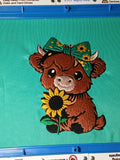 Highland cow reusable Tote Bag