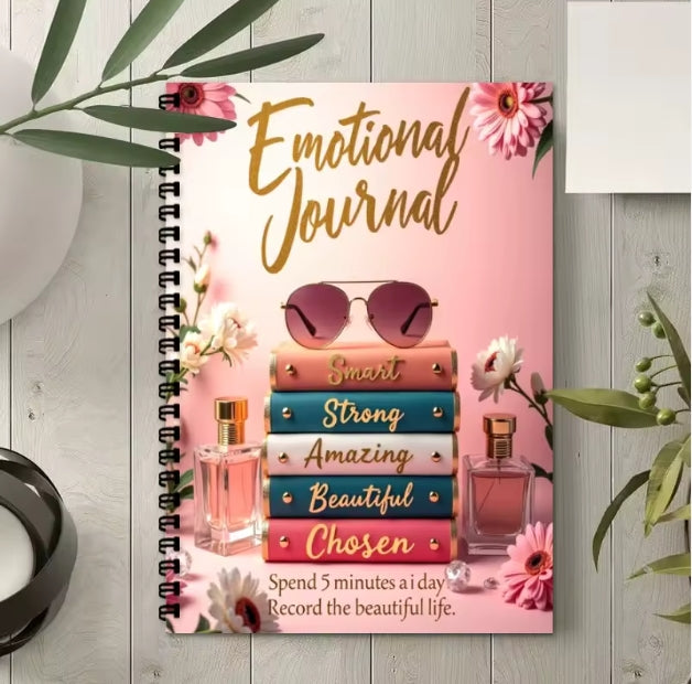 Manifestation Journal — Psychologist-Backed Self Care & Emotional Wellness Journal