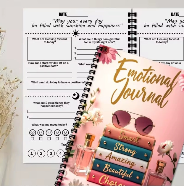 Manifestation Journal — Psychologist-Backed Self Care & Emotional Wellness Journal