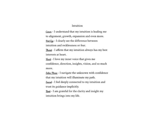 Tranquil Moments: 30 Days of Chakra Affirmations
